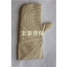 厂家直销帆布加厚耐高温手套夹棉手套二指棉闷子手套棉手套