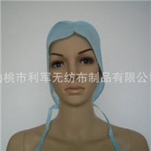 长期供应无纺布医生帽子无纺布太空帽子