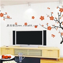 大量批发供应卧室背景墙贴墙画诚招区域代理