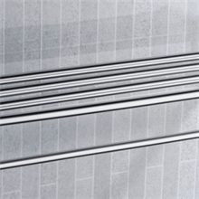 供应摩帝双层双杆毛巾架全铜毛巾架厂家直销