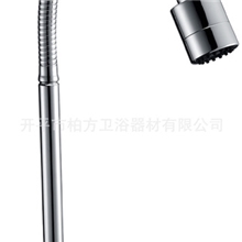 广东开平柏方卫浴洁具单孔厨房入墙式铜万向弯管单冷水龙头kf0417