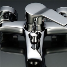 南安水龙头厂家批发冷热全铜雅思二联脸盆水龙头冷热两联脸盆龙头