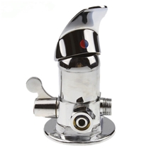 明装太阳能混水阀调温阀淋浴龙头合金体调温阀混水阀