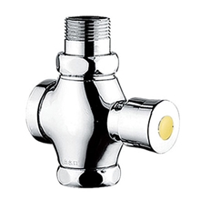 全铜大便冲洗阀大四通延时冲水阀手按便池冲洗阀