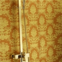 温州古龙泉批发花洒套装田园风格金色淋浴花洒套装8804系列