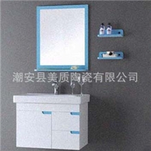 【美质陶瓷】厂家批发陶瓷盆浴柜洗脸盆实木浴室柜简约浴室柜