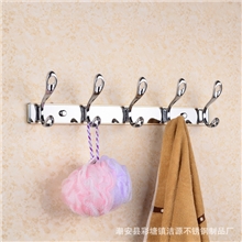 厂家直销衣钩BC625最新款高低式大衣帽挂衣钩，排勾浴室挂件