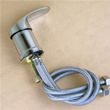 洗头床龙头/单\双龙头/美发/理发用品/冷热水开关软管40长