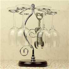 月销过万红酒杯架红木底座红酒杯架生命之树款红酒杯架金属款