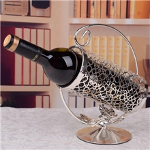 热销款小圆孔简约红酒架镀银红酒架高档欧式红酒架