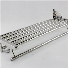 厂家供应815#/不锈钢活动毛巾架/扇形折叠浴巾架/浴室置物架