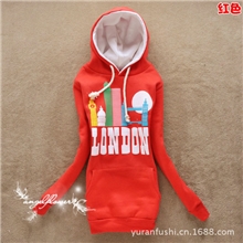 2013年韩版女装批发新女式连帽卫衣多款多色搭配厂家直销CC08