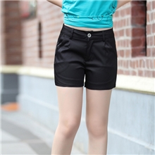 DK5大码女装胖mm夏装显瘦中腰短裤热裤百搭裤子2013新品