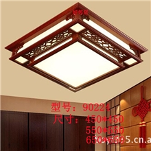 高档中式led现代仿古风格卧室客厅热卖特价羊皮吸顶灯90224