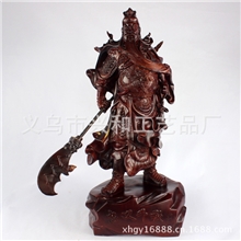 树脂关羽关二爷武财神爷摆件开业礼品镇宅办公室工艺摆件XH331