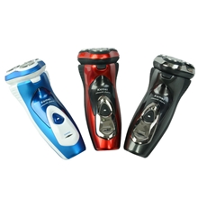 供应KEMEI科美KM-5880旋转式三刀头水洗电动剃須刀厂家直销