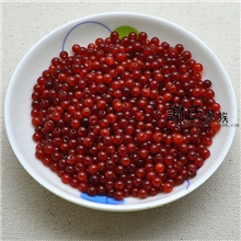 厂家直销杂石玉珠子4mm红色玉珠子DIY编手链脚链项链好搭档
