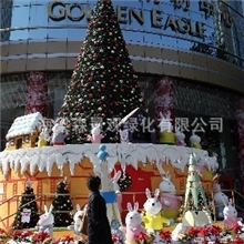 户外圣诞装饰圣诞节酒店商场布置广场道具布置广告布置