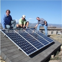 工厂批发150W单晶太阳能电池板，质保十年