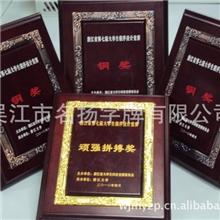 供应加工奖牌铜牌木牌广告牌科室牌公司牌