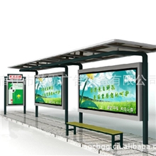 候车亭灯箱公交候车亭户外公交车候车亭滚动换画候车亭