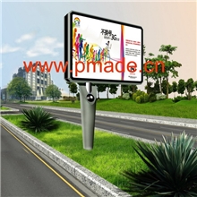 新款出口大型双面LED灯箱