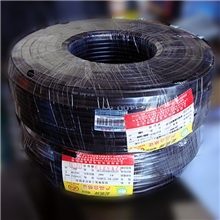 【特价】RVV2*0.75黑色圆护套软电线起帆牌