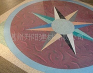 橡胶地板防火性强，耐磨，环保，美观大方，抗灰尘