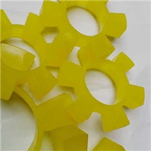 供应聚氨酯聚氯乙烯梅花垫六角垫弹性圈套