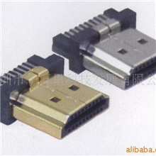 深圳电镀USB外壳加工|龙岗HDMI外壳五金端子镀金厂家，镀24K真金