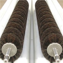 【直销各规格水果打蜡毛刷辊、清洗辊刷，马尾刷、抛光刷辊】