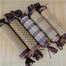 抢购批发安吉竹炭藤席颈椎藤枕茶叶保健枕护颈凉枕圆枕靠枕