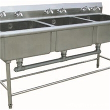 供应3041.2mm不锈钢三星水槽，永不生锈