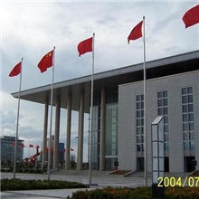 北京不锈钢旗杆厂家供应KF-0237锥形旗杆-美观挺拔！！