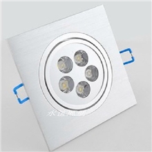 集成吊顶射灯led照明厨卫吊顶专用led射灯5W装饰LED筒灯
