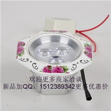 陶瓷保二年led天花灯成品套件直供厂家双金线光宏芯片