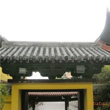 供应优质筒瓦仿古粘土筒瓦青瓦别墅瓦片苏州瓦片