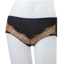 爱芝吻女士内裤新款无痕抗菌蕾丝性感刺绣舒适全棉内裤内裤批发