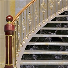 供应铜压铸铜铜制品铜楼梯扶手铜楼梯扶手配件