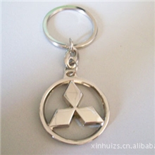 定制供应钥匙扣三菱钥匙扣镀镍钥匙扣车标钥匙扣个性钥匙扣