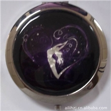 供应金属化妆镜精品化妆镜彩贝系列化妆镜