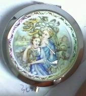 金属化妆镜精品化妆镜俄罗斯风情系列化妆镜