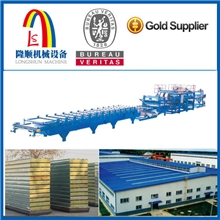 营口隆顺全自动多功能岩棉，EPS复合板生产线