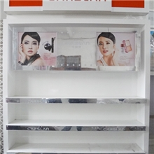 上海厂家直供精品化妆品展示柜卡姿兰2.4米背柜可按要求定做
