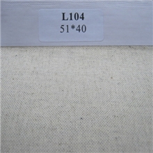供应L104偏白色棉麻面料