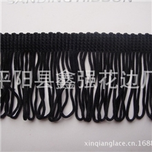 【厂家直销】5CM锦纶流苏花边