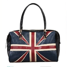 新品热销L-99米字旗包包英伦风国旗包复古单肩包手提单肩包