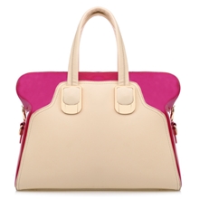 Jesslove2013流行经典漆皮撞色春夏季女包欧美新款手提单肩潮包