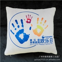 抱枕卡通印花绣花抱枕促销礼品靠垫靠枕来图来样工厂家定做