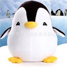 QQ企鹅玩偶布艺礼品公司吉祥物抓机娃娃Q仔钥匙扣手机挂件可订做